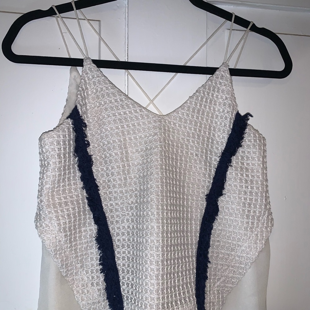 Anthropologie Moon River Spaghetti Straps Top
